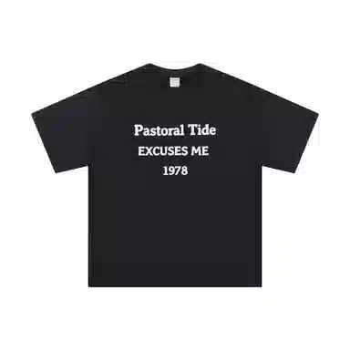 TIMD Loose Fit Heavyweight Letter T-Shirt