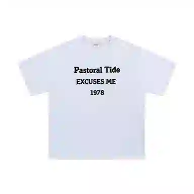 TIMD Loose Fit Heavyweight Letter T-Shirt