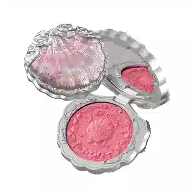 花知晓 贝壳珍珠系列丝缎腮红 哑光气色雾面