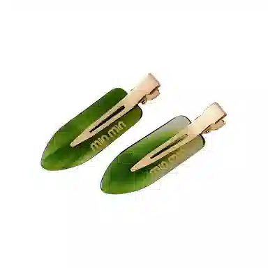 丹琴 多巴胺韩系无痕边夹侧边刘海夹发卡高级感化妆可爱顶夹一字夹子头饰 醋酸 发夹 女款