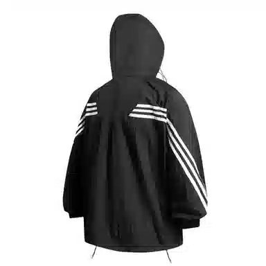 巴塞罗那足球俱乐部 条纹美式撞色连帽轻薄宽松舒适休闲户外运动 防紫外线透气速干凉感防晒服 男女同款