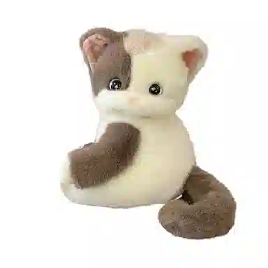 润灿 三花猫奶牛猫精致 陪伴安抚 玩偶