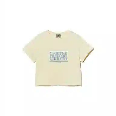 MARITHE FRANCOIS GIRBAUD logo ins T