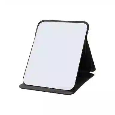 米甜兔 超清折叠小镜子学生宿舍专用梳妆镜桌面可立办公室便携家用化妆镜