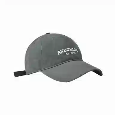 北极绒 夏季潮流复古软顶刺绣字母大帽檐显脸小时尚百搭遮阳户外出游 棉 鸭舌帽 男女同款情侣款