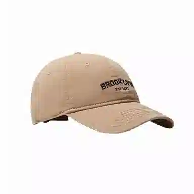 北极绒 夏季潮流复古软顶刺绣字母大帽檐显脸小时尚百搭遮阳户外出游 棉 鸭舌帽 男女同款情侣款