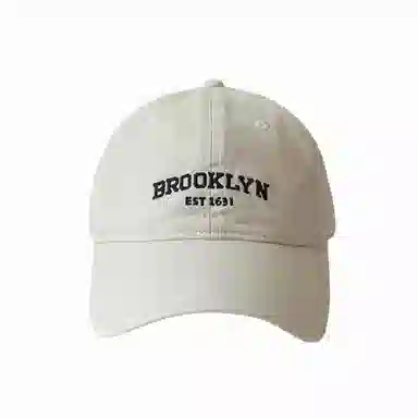 北极绒 夏季潮流复古软顶刺绣字母大帽檐显脸小时尚百搭遮阳户外出游 棉 鸭舌帽 男女同款情侣款