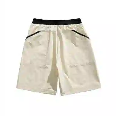 贵人鸟 山系户外复古纯色系带基础多巴胺透气凉感简约大口袋五分运动短裤 男女同款