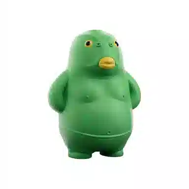 咕轹 绿鱼头怪水枪 创意按压 喷水搞怪 玩具