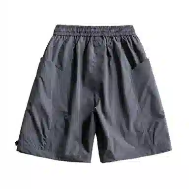 大卫贝肯 美式字母印花户外运动宽松直筒百搭松紧腰休闲短裤 男女同款