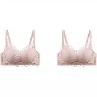 欧迪芬 春季 优雅蕾丝聚拢纯色文胸 女款 组合装