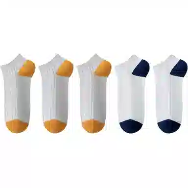 欧迪芬 夏季抗菌防臭运动短袜 男款 组合装