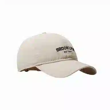 北极绒 夏季潮流复古软顶刺绣字母大帽檐显脸小时尚百搭遮阳户外出游 棉 鸭舌帽 男女同款情侣款