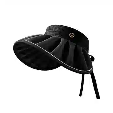 稻草人 空顶大檐遮阳防紫外线 出游韩系百搭显脸小 聚酯纤维 防晒帽 女款