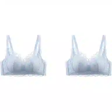 欧迪芬 春季 优雅蕾丝聚拢纯色文胸 女款 组合装