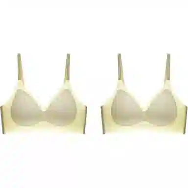 欧迪芬 薄款夏季大胸显小纯色文胸 女款