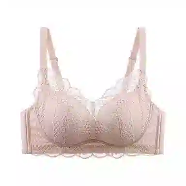欧迪芬 春季 优雅蕾丝聚拢纯色文胸 女款 组合装