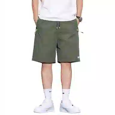 【dme】 日常通勤潮流时尚简约多功能大口袋百搭舒适宽松五分工装休闲短裤 男女同款