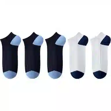 欧迪芬 夏季抗菌防臭运动短袜 男款 组合装