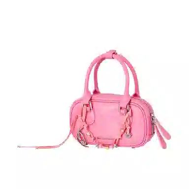 AMAZING SONG Mahjong Bag Cream Yellow/Dark Chocolate