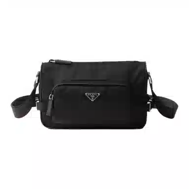 Prada Re-Nylon Shoulder Bag Black