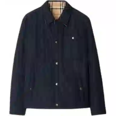 Burberry SS25 Navy Cotton Jacket