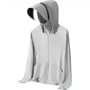 恒源祥 户外防紫外线轻薄透气罩时尚轻松简约长袖防晒服 男女同款