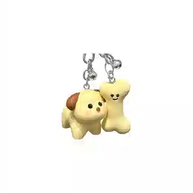 饰伴 国潮轻奢小众设计#好运  时尚精致百搭 合金 挂件 男女同款情侣款