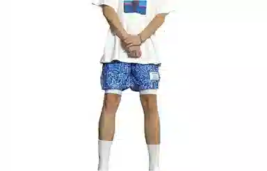 美式高街复古风透气速干户外运动休闲短裤篮球裤 男女同款