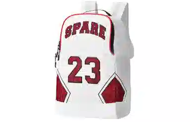 spare no pains Gym Bag Red White