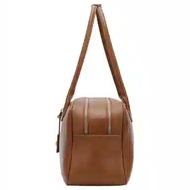 MCMIKO Boston Shoulder Bag Caramel Brown