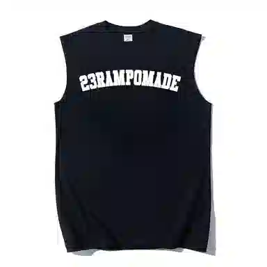 乱步 重磅纯棉运动篮球透气宽松潮流休闲夏季无袖背心 男女同款