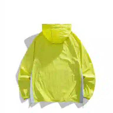 音速猫 运动户外轻薄连帽拼接透气防晒服 男女同款