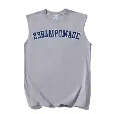 乱步 重磅纯棉运动篮球透气宽松潮流休闲夏季无袖背心 男女同款