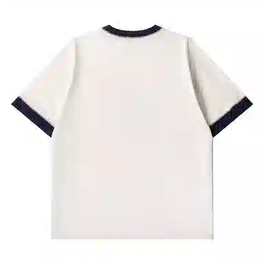 Mr. Jiangnan Fruit Sticker Print T-Shirt