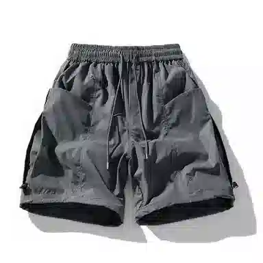 恒源祥 时尚百搭宽松五分简约工装短裤 男款