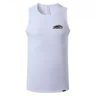 金贝勒 美式高街透气网眼耐磨宽松舒适无袖健身衣 男女同款