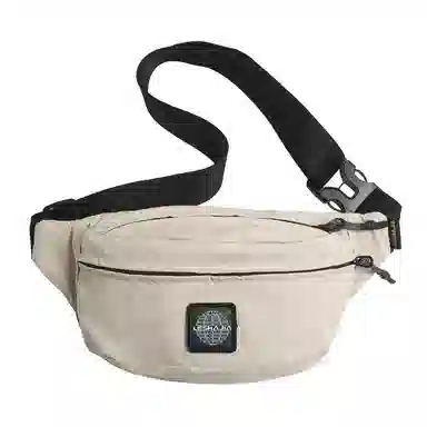 揽月 简约休闲慵懒风纯色涂鸦通勤百搭 尼龙 斜挎胸包 男女同款情侣款 多色