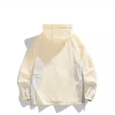 音速猫 运动户外轻薄连帽拼接透气防晒服 男女同款