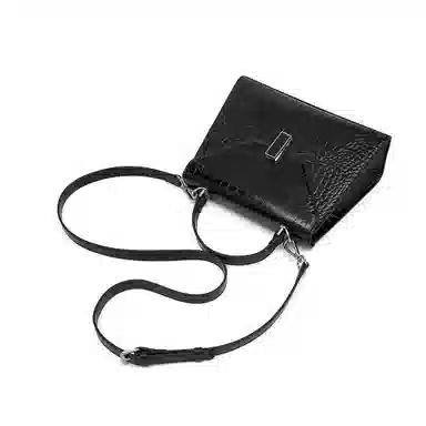 老人头 时尚气质百搭通勤鳄鱼纹 头层牛皮 斜挎手提包 女款 多色