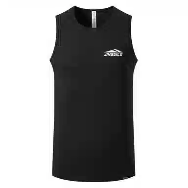 金贝勒 美式高街透气网眼耐磨宽松舒适无袖健身衣 男女同款