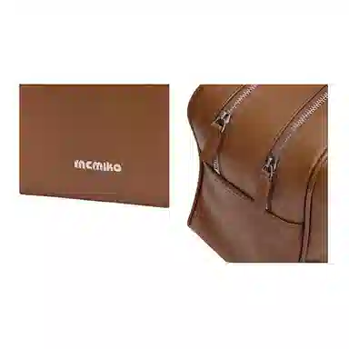 MCMIKO Boston Shoulder Bag Caramel Brown
