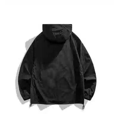 音速猫 运动户外轻薄连帽拼接透气防晒服 男女同款