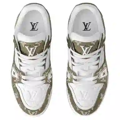 LOUIS VUITTON Trainer Green