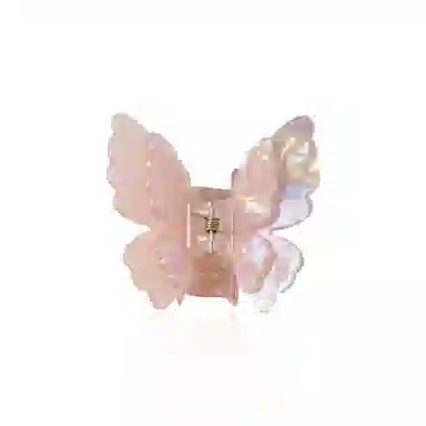 蒙妮 超仙炫彩蝴蝶 亚克力 发夹 女款