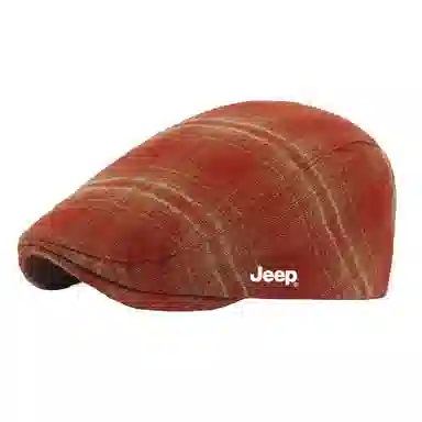 Jeep Plaid Retro Painter Beret