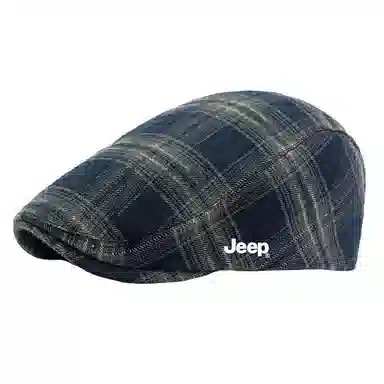 Jeep Plaid Retro Painter Beret