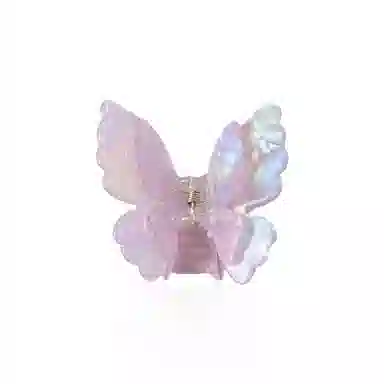 蒙妮 超仙炫彩蝴蝶 亚克力 发夹 女款