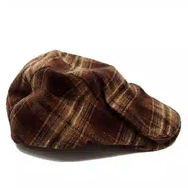 Jeep Plaid Retro Painter Beret