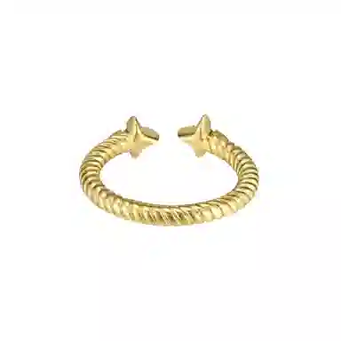 ANXIETY RANDOM AR Copper Plated Ring